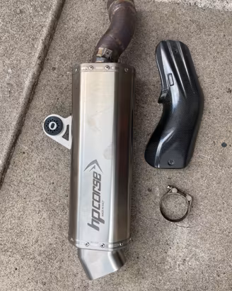 Terminale scarico HP corse per bmw gs 1200/1250