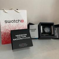 Omega x Swatch mission to Moonphase Snoopy Black