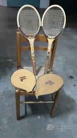 Due racchette tennis vintage 