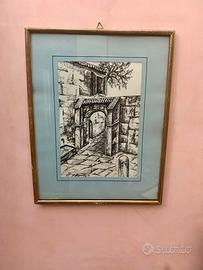 Quadro vintage di Giuseppe Buscella