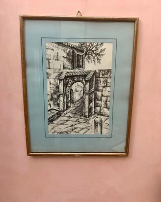 Quadro vintage di Giuseppe Buscella