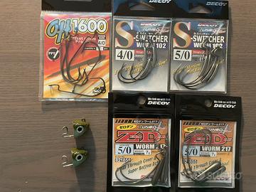 materiale pesca spinning