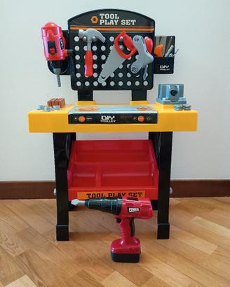 banco miltiattrezzi  per bambini