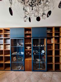 Libreria con vetrinetta LEMA