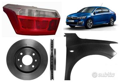 Citroen C-Elysee cofano fanale parafango freni box