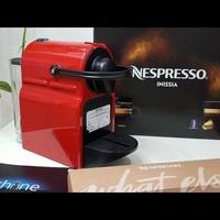 Macchina caffè Nespresso Krups Inissia Ruby red