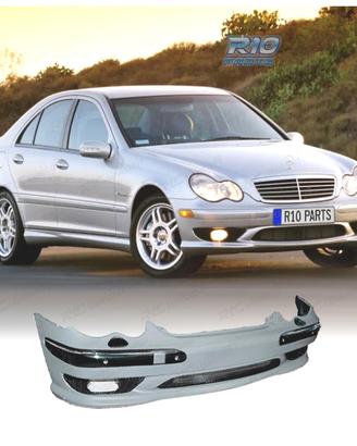 PARAURTI ANTERIORE PER MERCEDES W203 00-04 LOOK AM