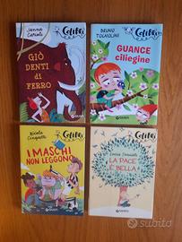 4 LIBRI collana Colibrì editore GIUNTI