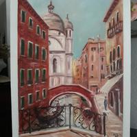 Venezia olio su faesite 50x70 