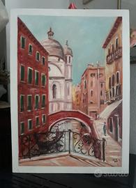 Venezia olio su faesite 50x70 