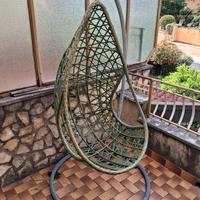 sedia sospesa da esterno/intrno