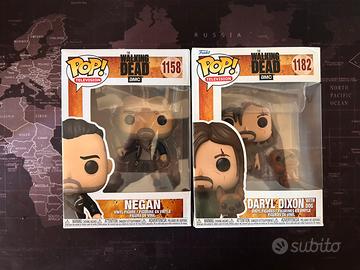 Coppia di Funko Pop da The Walking Dead