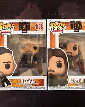 Coppia di Funko Pop da The Walking Dead