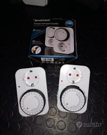 2 prese temporizzate progr.24 ore