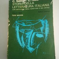 Libro "Storia della letteratura italiana"
