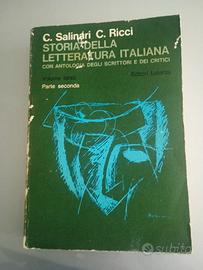 Libro "Storia della letteratura italiana"