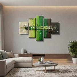 Quadro moderno dipinto a mano 120x75cm