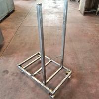 Carrellino inox usato artigianale