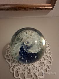 Ferma carte in vetro