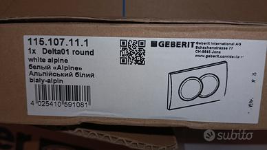 PLACCA GEBERIT DELTA 01 ROUND