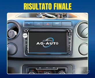 Volkswagen Amarok 8 pollici Autoradio android