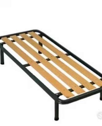 Rete letto singolo 80x190 DOGHE IN LEGNO ORTOPEDIC