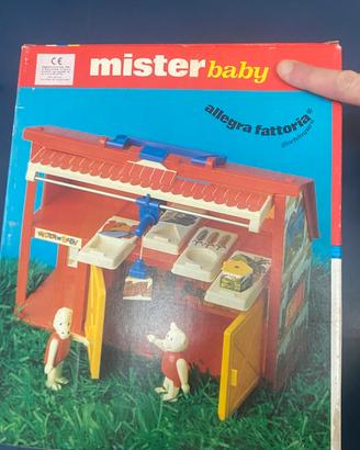 Allegra fattoria Mister Baby giocattolo Vintage