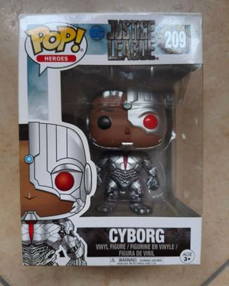 Pop Funko Heroes 209 Cyborg Justice League fumetti