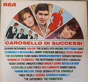 Cofanetto Carosello di successi 10 dischi vinile