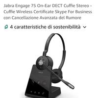 Cuffie JABRA ENGAGE 75 ON-EAR € 98