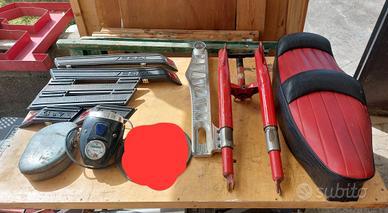 blocco pezzi  vespa moto