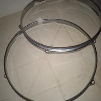 Coppia cerchi per Tom Batteria acustica misura 12 