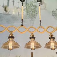 Elegante Lampadario  con corda