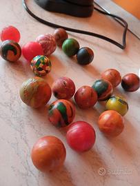 Gioco 19 palle magiche anni '70 collezione