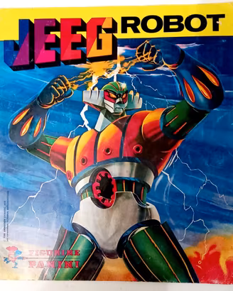 Album Figurine JEEG ROBOT D'ACCIAIO