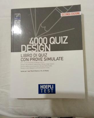 libri quiz per laurea design