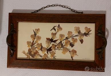 VASSOIO FIORI SECCHI