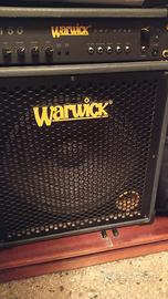 Amplificatore Warwick semi nuovo per basso