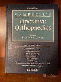Operative Orthopaedics by Terry Canale