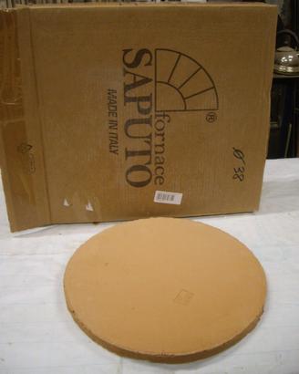 piatto reffratario per forno pizza