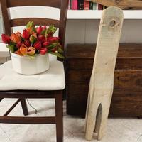 Antico enorme agitatore panni lavandaie 81 cm