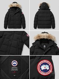 Canada Goose piumino nero taglia M