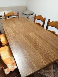tavolo in legno allungabile (6-8 post)