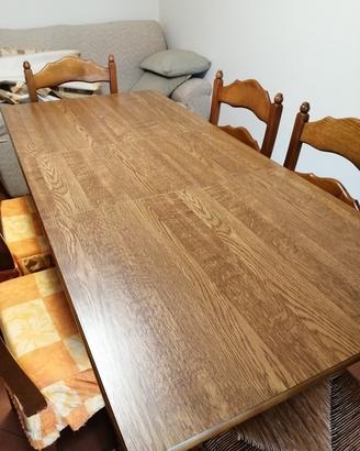 tavolo in legno allungabile (6-8 post)