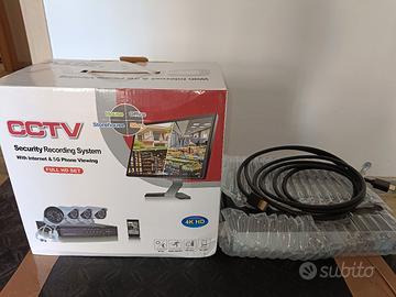 

Kit 4 Telecamere archiviazione Cloud da remoto 