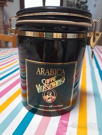 barattolo caffè  vergnano vintage