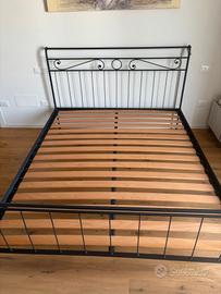 Letto matrimoniale ferro battuto Cantori 