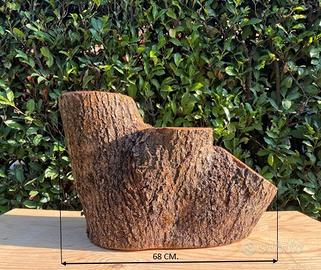 Tronchi (ceppi) portavasi e complementi di arredo;