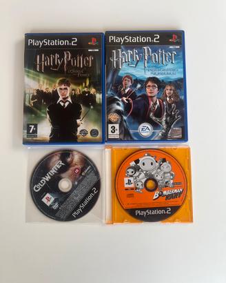 Lotto 4 giochi ps2 harry potrer bomberman cold win