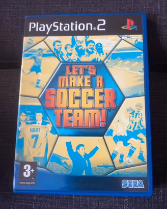 let's make a Soccer Team PS2